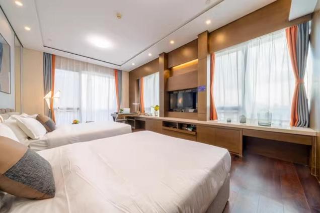 Millenia Executive Apartment Guangzhou East Railway Station Zhujiang New Town Branch - Free Shuttle Bus To Canton Fair Complex During Canton Fair Period Exterior photo